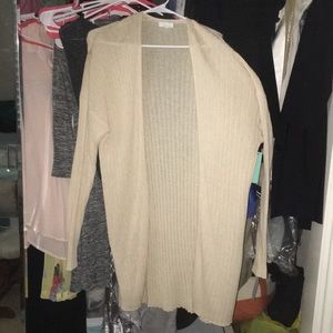 Cream cardigan